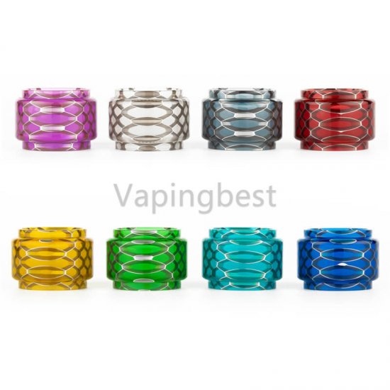 Replacement Resin Delrin Tube Cobra For Wotofo Sapor 25mm RTA tank Honeycomb Glass Tube - Click Image to Close