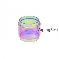 SMOK TFV12 Prince Rainbow Clear Fatboy Bulb Glass Tube Replacement (2PCS)