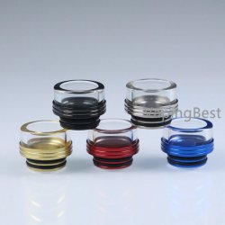 Smok TFV12 TFV8 Colorful Glass Mouthpiece 810 Drip Tip For All 810 & Goon Sized Tanks