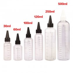 2PCS 30ml/60ml/100ml/120ml/250ml/500ml e juice bottle vape with scale e liquid bottles