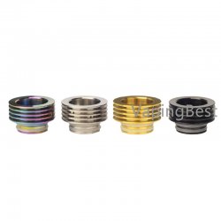 Colorful 810 to 810 Stainless Steel Heat Sink Drip Tip Adapter for All 810 Sized Tanks