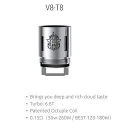 Authentic Smok TFV 8 Replacement Coil Heads